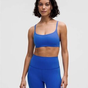 lululemon athletica Vibrant Blue Sports Bra